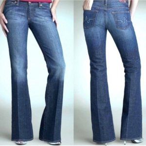 AG ADRIANO GOLDSCHMIED REVOLVE THE CLUB WELL FITTED JEANS 31